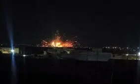 وقوع انفجار در محله الشیخ مقصود در حلب سوریه

