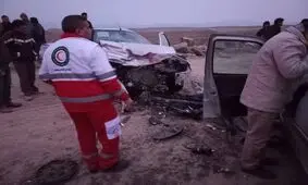 فوت یک مادر و فرزند ۳ ماهه در اثر سانحه رانندگی در نظرآباد