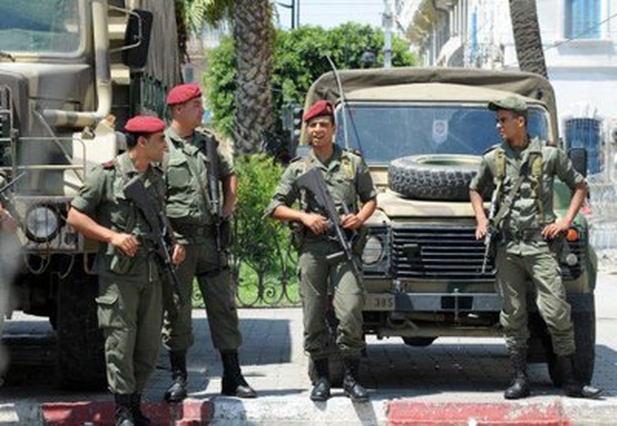 درگیری ارتش تونس با تروریستها در مرکز این کشور