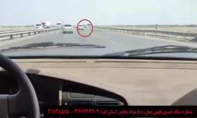 تعقیب و گریز پلیس و خودروی حامل مواد مخدر/ ویدئو