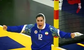 دختر هندبالیست ایران در لیگ رومانی

