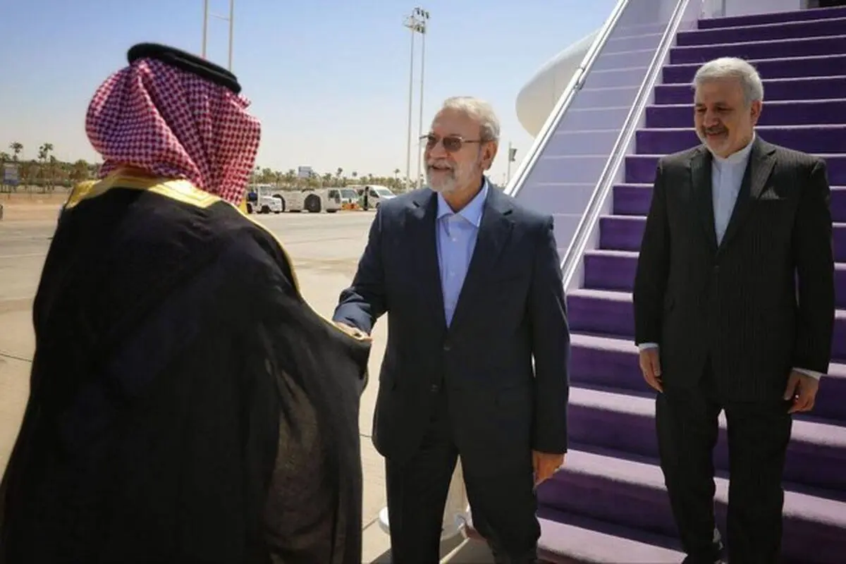 لاریجانی وارد ریاض شد

