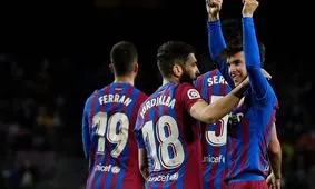 بارسلونا ۴ - اوساسونا صفر/ پیروزی پرگل کاتالان‌ها برابر پامپلونایی‌ها