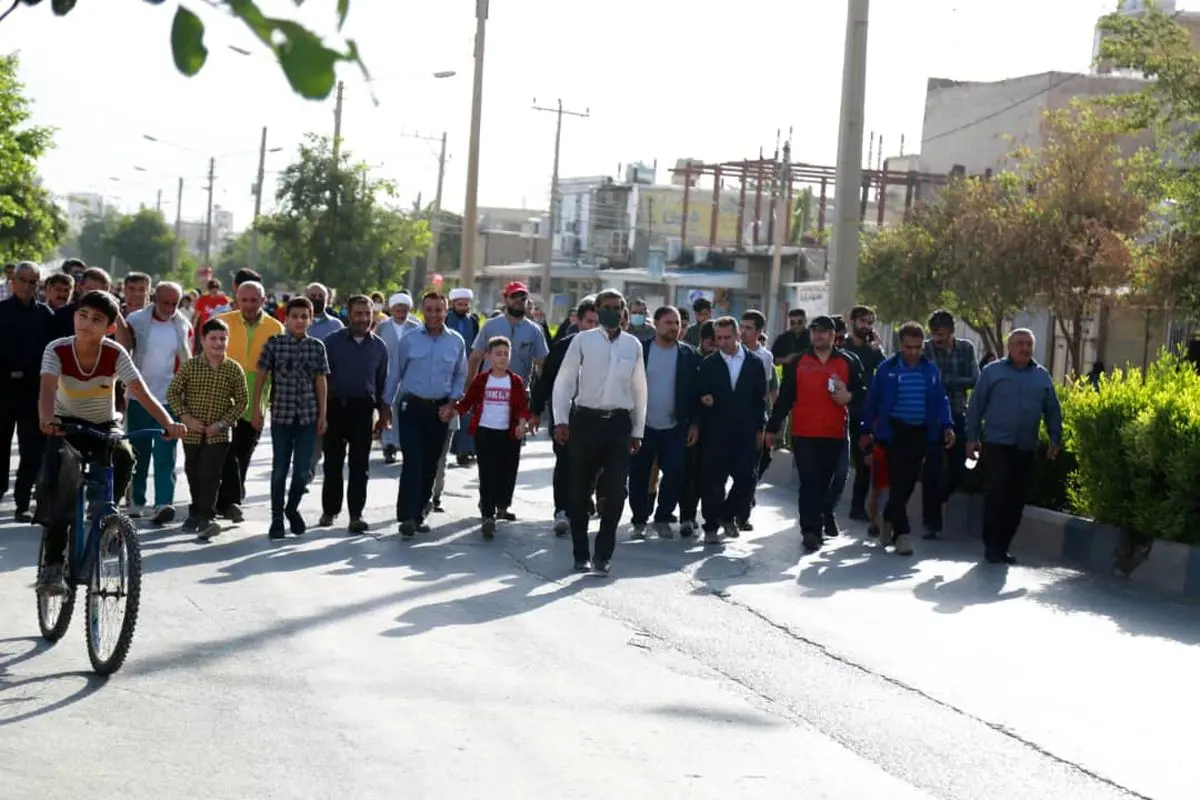 همایش بزرگ پیاده روی خانوادگی در شهرستان ایذه برگزار شد 

