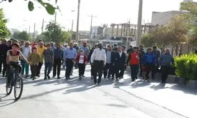 همایش بزرگ پیاده روی خانوادگی در شهرستان ایذه برگزار شد 

