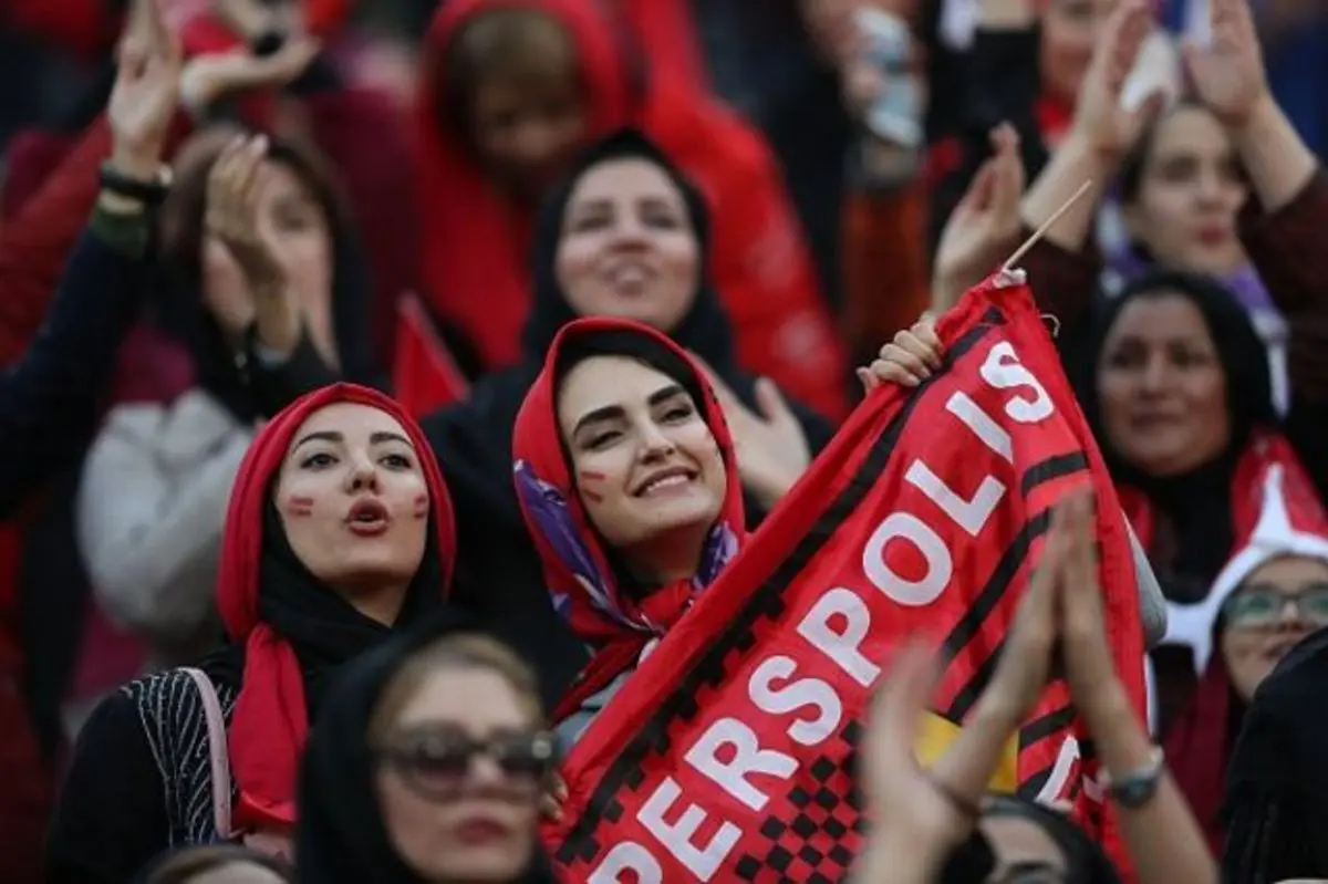 ویدئویی که شهربانو منصوریان از استادیوم آزادی منتشر کرد