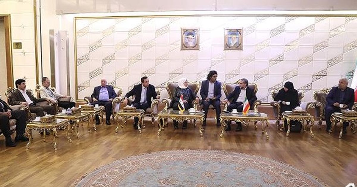 گروه دوستی پارلمانی سوریه و ایران وارد تهران شد