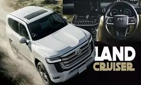 تویوتا لندکروز جدید از راه رسید