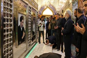 حضور سردار قاآنی در نجف/ عکس و ویدئو
