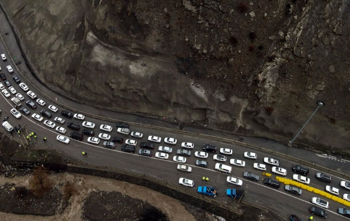 وضعیت جاده‌ها و راه‌ها، امروز ۱۱ فروردین ۱۴۰۳/ تردد روان در جاده فیروزکوه/ ترافیک سنگین محور‌های چالوس و هراز

