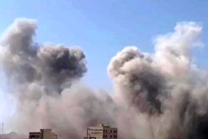 ستون دود در ماهشهر؛ شنیده‌ شدن صدای انفجار در استان خوزستان