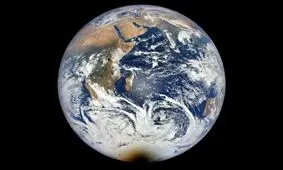 ثبت تصویری شگفت‌انگیز از ایران و سایه‌ی ماه روی زمین