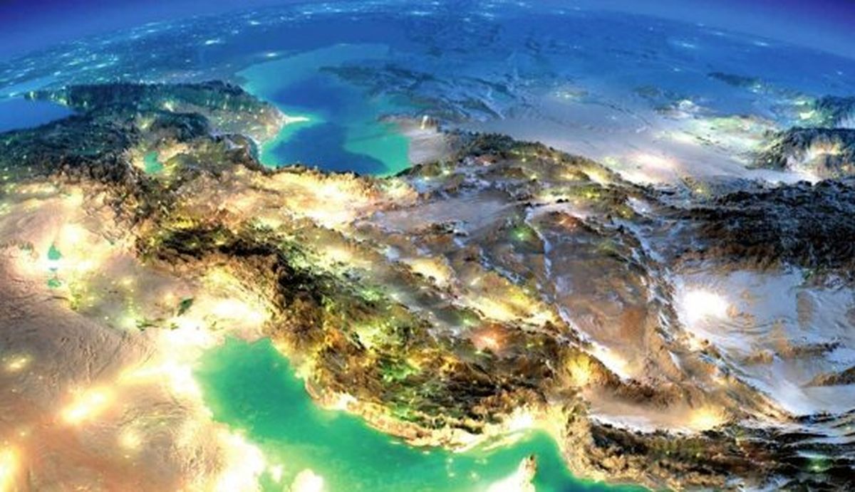 نقشه ایران در ۲۸۶ سال قبل