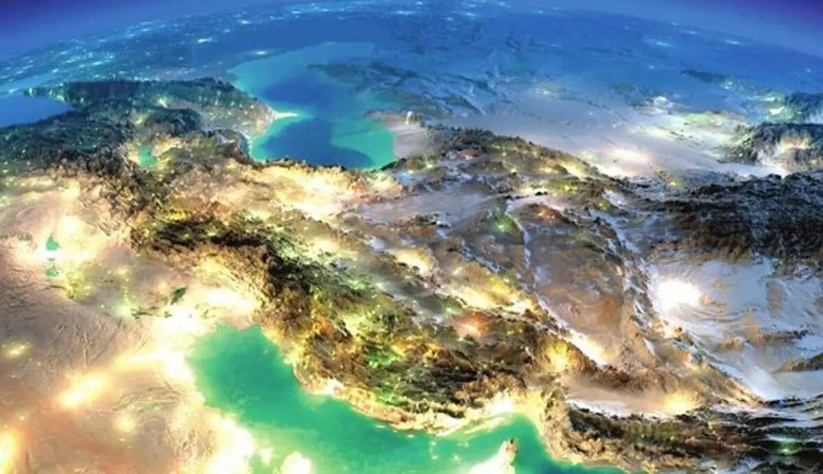 نقشه ایران در ۲۸۶ سال قبل
