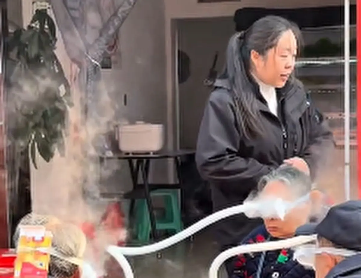 قلیان برای چشم در چین جنجال به پا کرد/ ویدئو