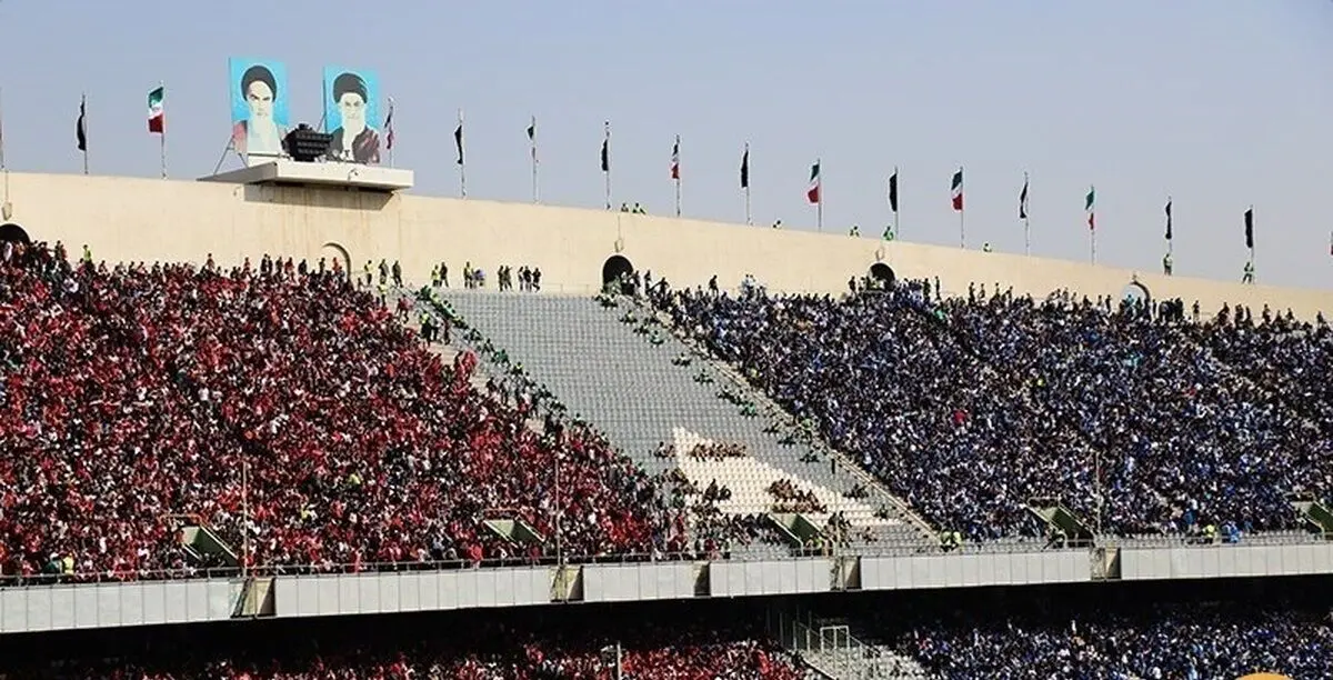 درگیری هواداران استقلال و پرسپولیس در آزادی/ ویدئو