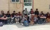 عملیات مرزبانی مریوان علیه قاچاق انسان؛ ۳۰ تبعه غیرمجاز دستگیر شدند