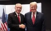 استقبال اردوغان از ترامپ پای پلکان هواپیما/ ویدئو
