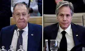 دیدار کوتاه وزرای خارجه آمریکا و روسیه، برای اولین بار پس از جنگ اوکراین