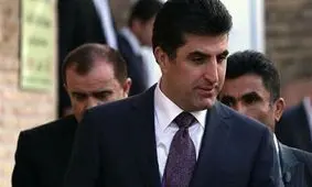 رئیس اقلیم کردستان عراق وارد تهران شد

