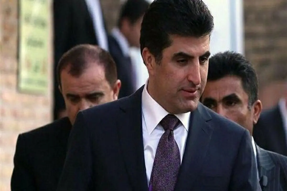 رئیس اقلیم کردستان عراق وارد تهران شد

