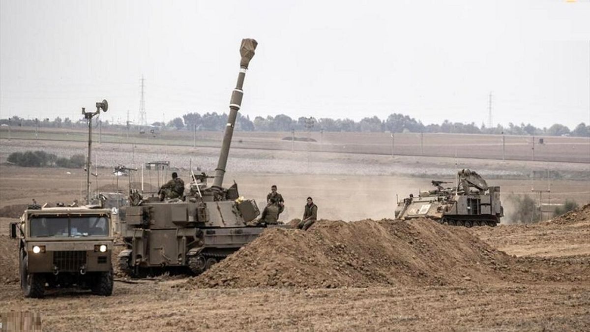 ارتش اسرائیل در مرز غزه مستقر شد/ تصاویر