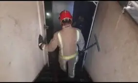 نجات ۲۰ نفر از دل آتش