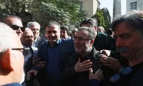 تصاویری از مراسم تشییع برادر سید مصطفی تاجزاده
