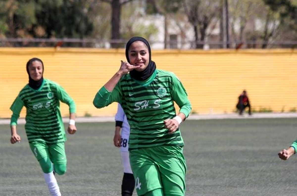 سریع ترین گل  لیگ برتر فوتبال زنان/ ویدئو