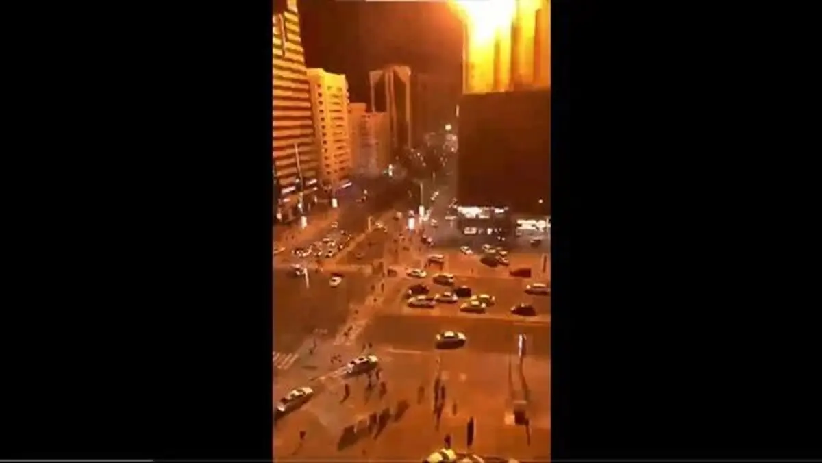 وقوع انفجار در ابوظبی/ آمریکا به شهروندانش هشدار داد/ ویدئو

