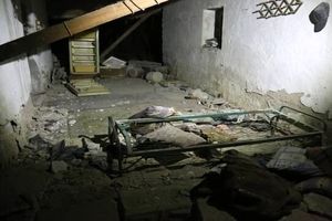 خسارات زلزله در روستاهای گیشان غربی، ذرتو و رضوان/ تصویر