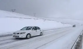 بارش برف و لغزندگی محورهای لرستان/ از ترددهای غیرضروری پرهیز شود

