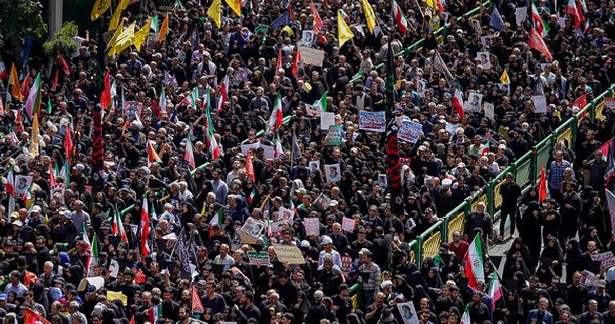وزارت خارجه: ملت متحد ایران با زبان حضور، پاسخ ترور را داد
