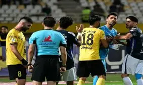 تاثیرگذار اشتباهات داوری در بازی سپاهان و پیکان