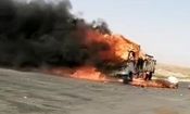 ۴ کشته در برخورد تریلی و کامیون در محور سربیشه - نهبندان/ ویدئو