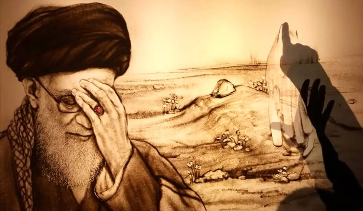 روضه‌خوانی جانسوز رهبر شهید انقلاب درباره وصیت امیرالمؤمنین  برای غسل و دفن بدن طیّب و طاهرشان در هنگام شب