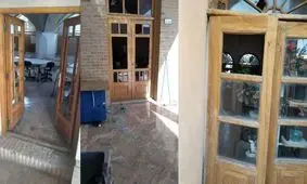 آسیب به ۲ دانشکده تاریخی دانشگاه هنر اصفهان بر اثر موج انفجار
