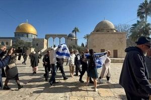 یورش ۶۲۶۵ صهیونیست به مسجد الاقصی از ابتدای «عید العرش»
