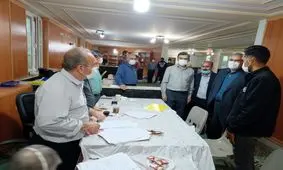 بازدید سردار شاهوار پور از محل برگزاری کمیسیون عالی پزشکی فاقدین مدارک سپاه

