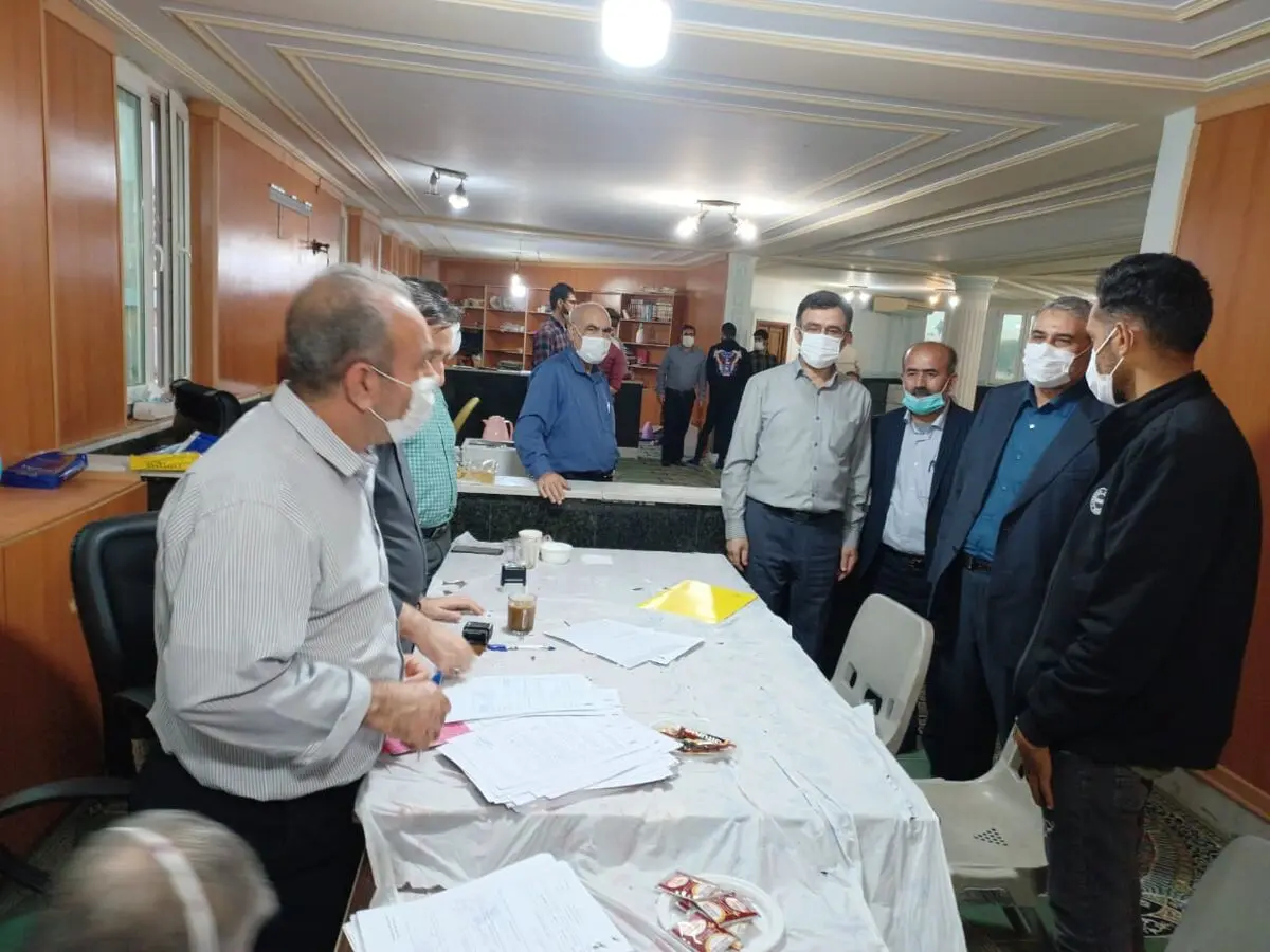 بازدید سردار شاهوار پور از محل برگزاری کمیسیون عالی پزشکی فاقدین مدارک سپاه

