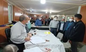 بازدید سردار شاهوار پور از محل برگزاری کمیسیون عالی پزشکی فاقدین مدارک سپاه

