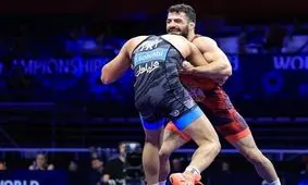 افتخاری تازه برای کشتی‌گیر مهاجرت کرده ایرانی/ عکس

