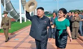 سفر رهبر کره شمالی با قطار زرهی به پکن/ ویدئو

