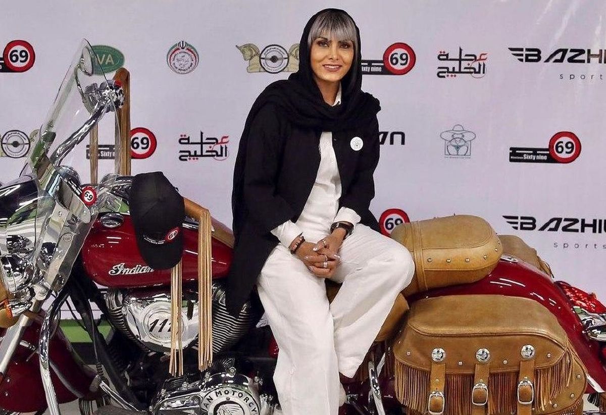 باور نمی کردند یک زن ایرانی موتورسواری کند/ من در گروه سنگین سواران آقا بودم و از همه‌شان هم جلو زدم!