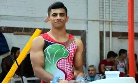 نخستین مدال تاریخ ژیمناستیک ایران در آسیا/ ویدئو