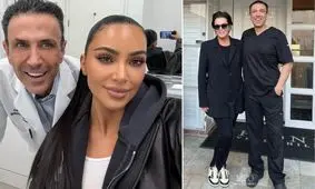 کیم کارداشیان زیبایی اش را مدیون یک ایرانی شد