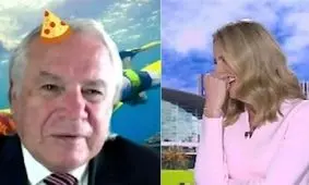  خنده‌های مجری تلویزیون پس از خجالت‌زده شدن مهمان برنامه!/ ویدئو

