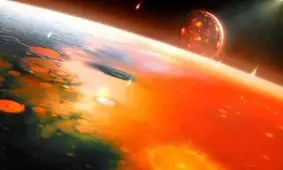 ماه قبلا یک سرزمین آتشفشانی بوده است

