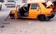 پرایدِ یاغی در عراق چندین خودروی لوکس را درو کرد/ ویدئو