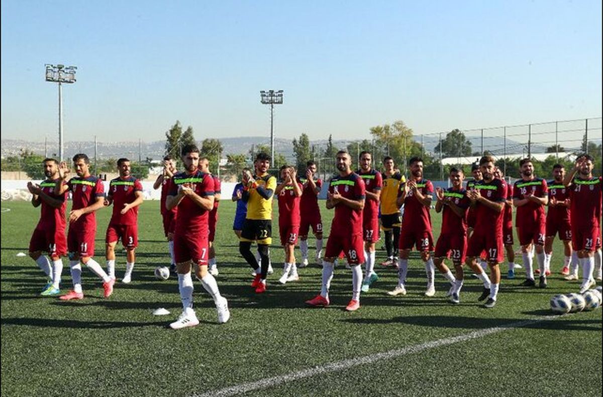 تمرین ایران در حضور تماشاگران در بیروت